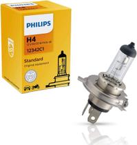Lâmpada Farol H4 12V 60/55W - Philips 12342C1 - PHILIPS