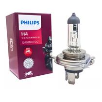 Lampada Farol H4 Philips Cg Fan Titan 125 150 160 Ybr 12458motoc1