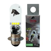 Lampada Farol Led M5 Strobo Biz 100, Bros 150 09 á 12 6500k Lampada Farol Led M5 Strobo Biz 100, Bros 150 09 á 12 6500k