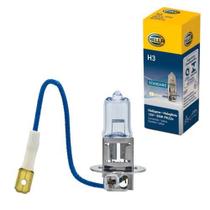 Lampada farol milha com rabicho h3 12v - hella h312v