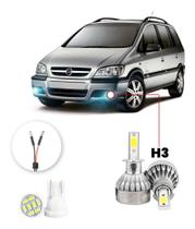 Lampada Farol Milha Led Chevrolet Zafira 2001 2012 20000lm