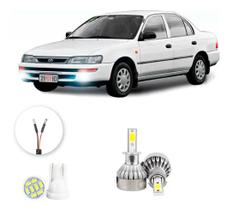 Lampada Farol Milha Led Toyota Corolla 1993 A 1997 20000lm Lampada Farol Milha Led Toyota Corolla 1993 A 1997 20000lm