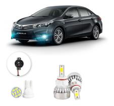 Lampada Farol Milha Led Toyota Corolla 2015 A 2017 20000lm Lampada Farol Milha Led Toyota Corolla 2015 A 2017 20000lm