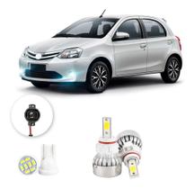 Lampada Farol Milha Led Toyota Etios Todos Os Anos 20000lm Lampada Farol Milha Led Toyota Etios Todos Os Anos 20000lm