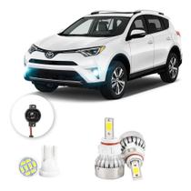 Lampada Farol Milha Led Toyota Rav 4 2016 A 2018 20000lm