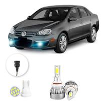 Lampada Farol Milha Led Volkswagen Jetta 2007 A 2010 20000lm