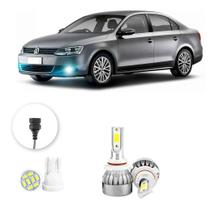 Lampada Farol Milha Led Volkswagen Jetta 2011 A 2013 20000lm Lampada Farol Milha Led Volkswagen Jetta 2011 A 2013 20000lm