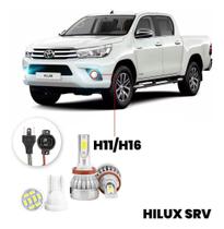 Lampada Farol Milha Toyota Hilux Srv 2015-2019 H11 20000lm Lampada Farol Milha Toyota Hilux Srv 2015-2019 H11 20000lm
