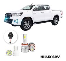 Lampada Farol Milha Toyota Hilux Srv 2019-2020 H11 20000lm