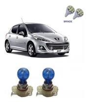 Lâmpada Farol Neblina Milha Super Branca H16 Peugeot 207 208