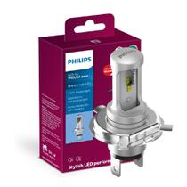 Lampada Farol Philips H4 LED Ultinon Moto