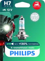 Lampada Farol Philips H7 55w X-tremevision 130% + Brilho - PHILIPS / NARVA - PHILIPS / NARVA