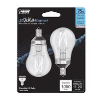 Lâmpada Feit Electric A15 E12 Daylight 1050 lúmens, pacote com 2 Lâmpada Feit Electric A15 E12 Daylight 1050 lúmens, pacote com 2