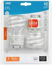 Lâmpada Feit Electric BPESL13T/GU24/2 13W Twist Soft White Lâmpada Feit Electric BPESL13T/GU24/2 13W Twist Soft White