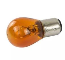 Lâmpada Filamento 12V 7528 21/5W BAY15d Ambar Teslla T1034AB - Vetor Automotivo