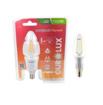 Lâmpada Filamento 3W Luz Branca Led - Ourolux