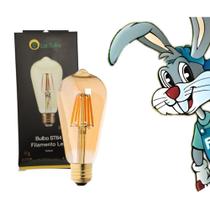 Lampada filamento 4w - Ambar - cód 26039