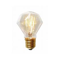 Lâmpada Filamento Carbono Blumenox D64 Retro E27 âmbar 110v Lâmpada Filamento Carbono Blumenox D64 Retro E27 âmbar 110v