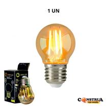 Lâmpada Filamento De Led Bulbo G45 2W Vintage Retro E27 Bivolt Lâmpada Filamento De Led Bulbo G45 2W Vintage Retro E27 Bivolt