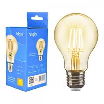 Lampada Filamento De Led Elgin A60 - 4W. 300Lm 2200K E-27 Bivolt