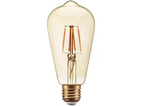 Lampada Filamento De Led Elgin St64 - 4W. 2200K E-27 Bivolt