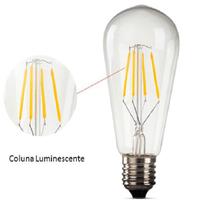 Lâmpada Filamento Led 4w ST64 Vintage Retrô