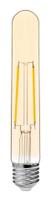 Lampada filamento led bulbo t30 4w ambar 2200k branco quente bivolt kits 6 a 12 unidades
