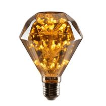 Lâmpada Filamento Led Diamante 3W 2200K Bivolt E27 Embu Led Lâmpada Filamento Led Diamante 3W 2200K Bivolt E27 Embu Led
