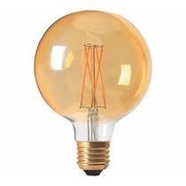 Lampada Filamento LED G125 Bulbo 4W Vintage Retro Industrial Design Filamento E27 2200K - LED Force