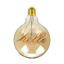 Lampada Filamento LED G125 Hello 3W Vintage Retro Industrial Design E27 2200K
