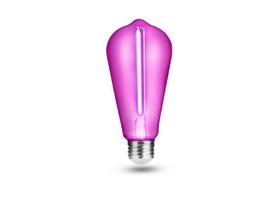 Lâmpada Filamento LED Rosa Elgin 1w Bivolt