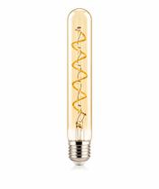 Lâmpada Filamento LED Tubo Vintage T30 4W E27 2200K Dimerizável Luz Quente Decorativa Retrô Lâmpada Filamento LED Tubo Vintage T30 4W E27 2200K Dimerizável Luz Quente Decorativa Retrô