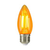 Lâmpada Filamento Led Vela Balão 4W 2200K Bivolt E27 Embu Led