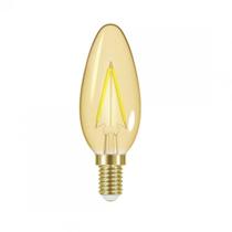 Lâmpada Filamento Led Vitnage Vela Taschibra B35 3W 7541 Lâmpada Filamento Led Vitnage Vela Taschibra B35 3W 7541