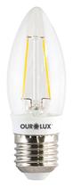 Lâmpada Filamento Vela E27 3w Bivolt 2700k - Ourolux