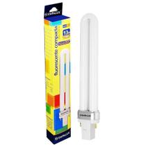 Lâmpada Fluor Compacta Pl 2 Pinos 13W Gx23 Branco Quente - Empalux