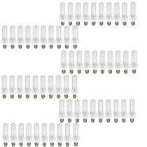 Lampada Fluorescente 15w Kit 60 Uni 220v Iluminaçao Branco Frio Luz Decoraçao Ambiente Casa