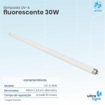 Lâmpada Fluorescente 30w Uv-A - Ultralight