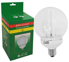 Lâmpada Fluorescente 3U Globo Clara 26W 220V E27 Branco Frio