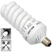 Lâmpada Fluorescente 70W Espiral E27 Daylight Estúdio (110V)