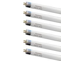Lâmpada fluorescente Accway F8T5/WW 8W 3000K 12cm, pacote com 6