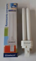 Lâmpada Fluorescente Compacta 18W Branca Neutra 4200K 4 Pinos Bivolt Empalux