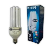 Lâmpada Fluorescente Compacta 45W 865 127V E27 4U Philips