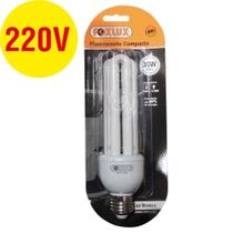 LAMPADA FLUORESCENTE COMPACTA RETA 30w 220v E27