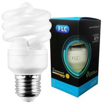 Lâmpada Fluorescente Espiral 18w 220v Branco Quente