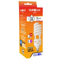 Lampada fluorescente espiral 33w x 220v 6400k