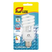 Lâmpada fluorescente espiral 3u fiat lux 15w 127v branca