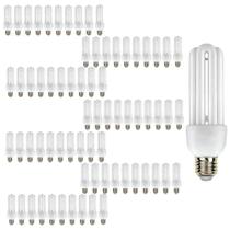 Lampada Fluorescente Kit 80 Uni 220v Iluminaçao 15w Branco Frio Energia Rua Casa Ambiente
