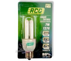 Lampada Fluorescente Rcg Luz Branca Nova 127v 7w 6400k Lampada Fluorescente Rcg Luz Branca Nova 127v 7w 6400k
