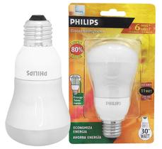 Lâmpada Fluorescente Refletora 11W 220V 2700K Philips